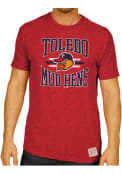 Toledo Mud Hens Original Retro Brand #1 Graphic Fashion T Shirt - Red