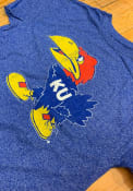 Original Retro Brand Kansas Jayhawks Blue 1941 Fashion Tee