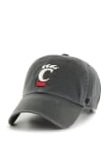 47 Charcoal Cincinnati Bearcats Clean Up Adjustable Hat