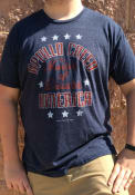 Original Retro Brand Philadelphia Navy Blue Apollo Creed America Short Sleeve T Shirt