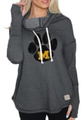 Missouri Tigers Womens Original Retro Brand Ilene Hooded Sweatshirt - Charcoal