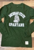 Original Retro Brand Michigan State Spartans Green Arch Fashion Tee