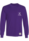 K-State Wildcats Original Retro Brand Pocket Fashion T Shirt - Purple