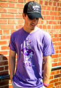 Original Retro Brand K-State Wildcats Purple Logo Fashion Tee