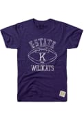 Original Retro Brand K-State Wildcats Purple Vault Football Fashion Tee