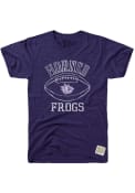 Original Retro Brand TCU Horned Frogs Purple Vault Football Fashion Tee