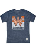 Whataburger Original Retro Brand Logo Fashion T Shirt - Navy Blue