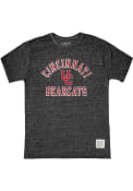 Original Retro Brand Black Cincinnati Bearcats Caps Arch Logo Fashion T Shirt