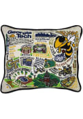 GA Tech Yellow Jackets 16x20 Embroidered Pillow