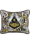 Purdue Boilermakers 16x20 Embroidered Pillow