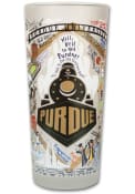 Purdue Boilermakers 15 oz Frosted Pint Glass