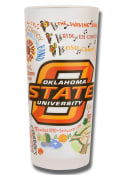 Oklahoma State Cowboys 15oz Illustrated Frosted Pint Glass