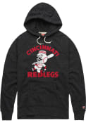 Cincinnati Reds Homage Arch Name Redlegs Fashion Hood - Charcoal