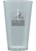 Cleveland Browns Etched Pint Glass