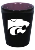 Black K-State Wildcats 2oz Ceramic Matte Shot Glass