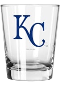 Kansas City Royals 15oz Full Color Logo Rock Glass