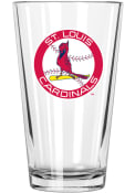 St Louis Cardinals 16oz Cooperstown Cardinal Logo Pint Glass