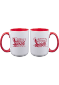 Oklahoma Sooners 15oz Sooner Wagon Logo Mug