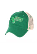 North Texas Mean Green Zephyr University Adjustable Hat - Green