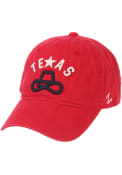 Texas Cowboy Hat Scholarship Adjustable Hat - Red