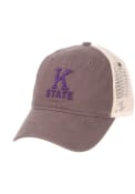 K-State Wildcats Zephyr University Adjustable Hat - Grey
