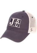 Jackson State Tigers University Meshback Adjustable Hat - Navy Blue