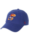 Kansas Jayhawks Scholarship Adjustable Hat - Blue