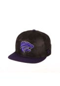 K-State Wildcats Youth Zephyr Sawyer 2T Snapback Hat - Black
