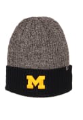 Michigan Wolverines Muse Reversible Cuff Knit - Navy Blue