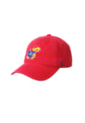 Kansas Jayhawks Scholarship Adjustable Hat - Red