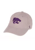 K-State Wildcats Zephyr Scholarship Adjustable Hat - Grey