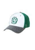 Northwest Missouri State Bearcats Zephyr Boston White Front Flex Hat - Green