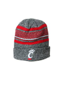 Grey Cincinnati Bearcats Lansing Cuff Mens Knit Hat