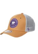K-State Wildcats Trailhead Meshback Adjustable Hat - Brown