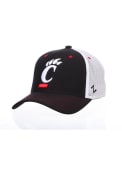 Black Cincinnati Bearcats Fanstand Meshback Flex Hat