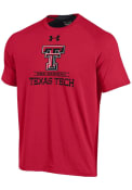 Under Armour Texas Tech Red Raiders Red Charged SMU Tee