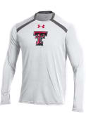 Under Armour Texas Tech Mens White Threadborne Sweatshirt