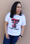 Texas Tech Red Raiders Under Armour Charged Cotton T Shirt - White