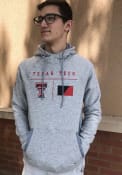 Texas Tech Red Raiders Under Armour Campus Hooded Sweatshirt - Grey