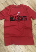 Cincinnati Bearcats Red Flat Graphic Under Armour Short Sleeve T Shirt