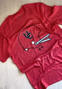 Cincinnati Bearcats Red Vault Helmet Under Armour Short Sleeve T Shirt