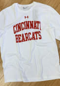 Under Armour Mens White Cincinnati Bearcats Arch Name T Shirt