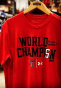 Patrick Mahomes Texas Tech Red Raiders Under Armour World Champion T-Shirt - Red