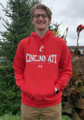 Cincinnati Bearcats Under Armour All Day Fleece Hooded Sweatshirt - Red