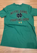 Notre Dame Fighting Irish Under Armour Number One Fighting Irish T Shirt - Green
