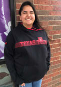 Texas Tech Red Raiders Under Armour Sideline Fleece Hooded Sweatshirt - Black