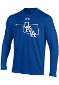 Oklahoma City Dodgers Under Armour State Outline T Shirt - Blue