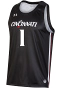 Under Armour Mens Black Cincinnati Bearcats Replica Basketball Jersey