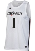 Cincinnati Bearcats Under Armour Replica Basketball Jersey - White