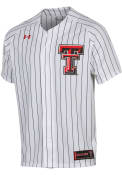 Texas Tech Red Raiders Under Armour Baseball Baseball Jersey - White